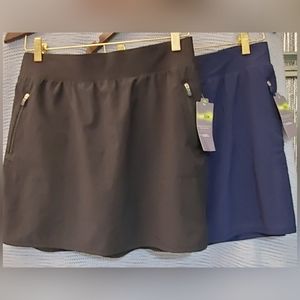 2 NWT Running Hiking Workout Skorts, Sz M